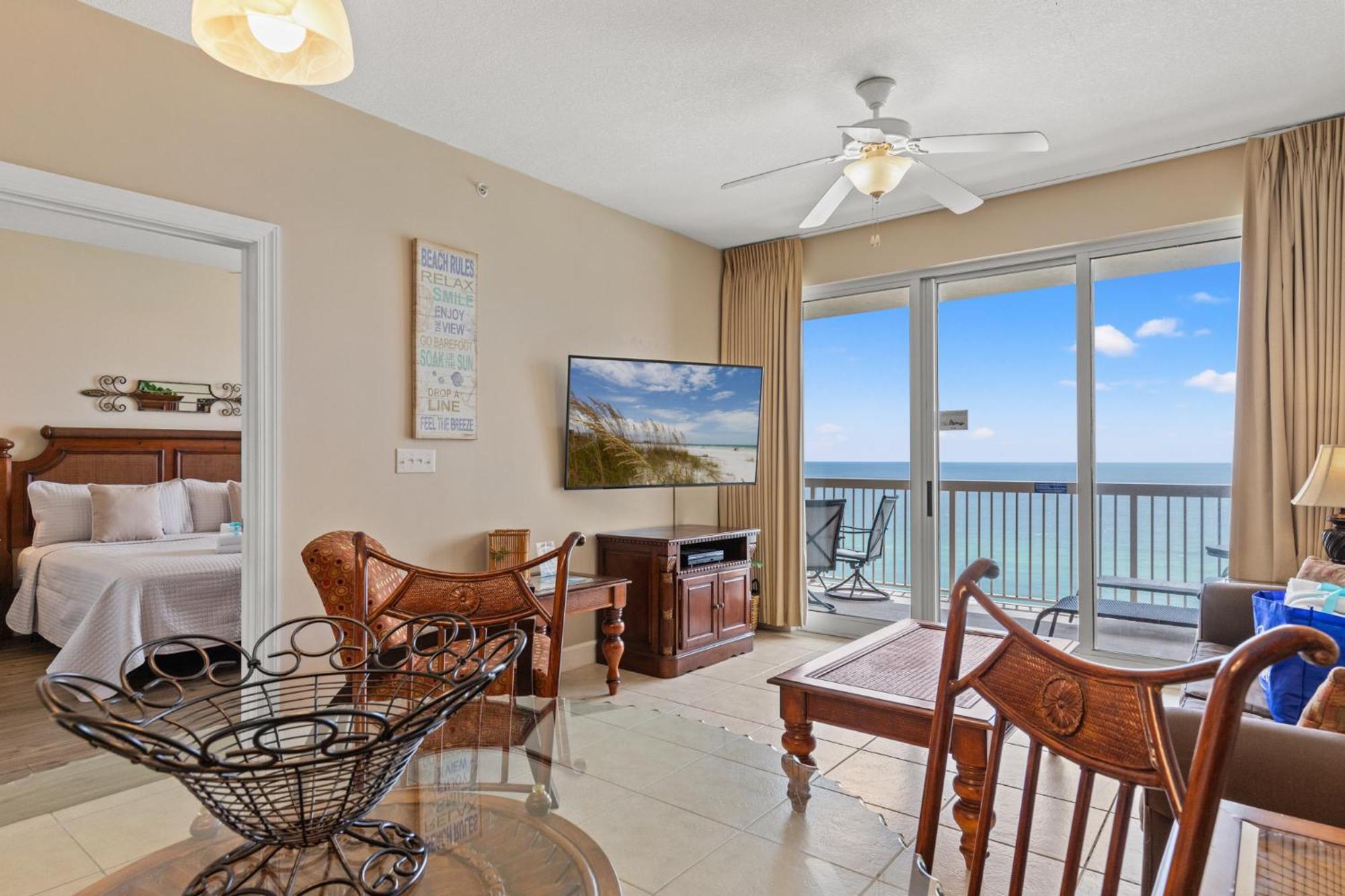 Gulf Front Master Br In Sunrise Beach With Amazing Views! Sleeps 7! Panama City Beach Ngoại thất bức ảnh