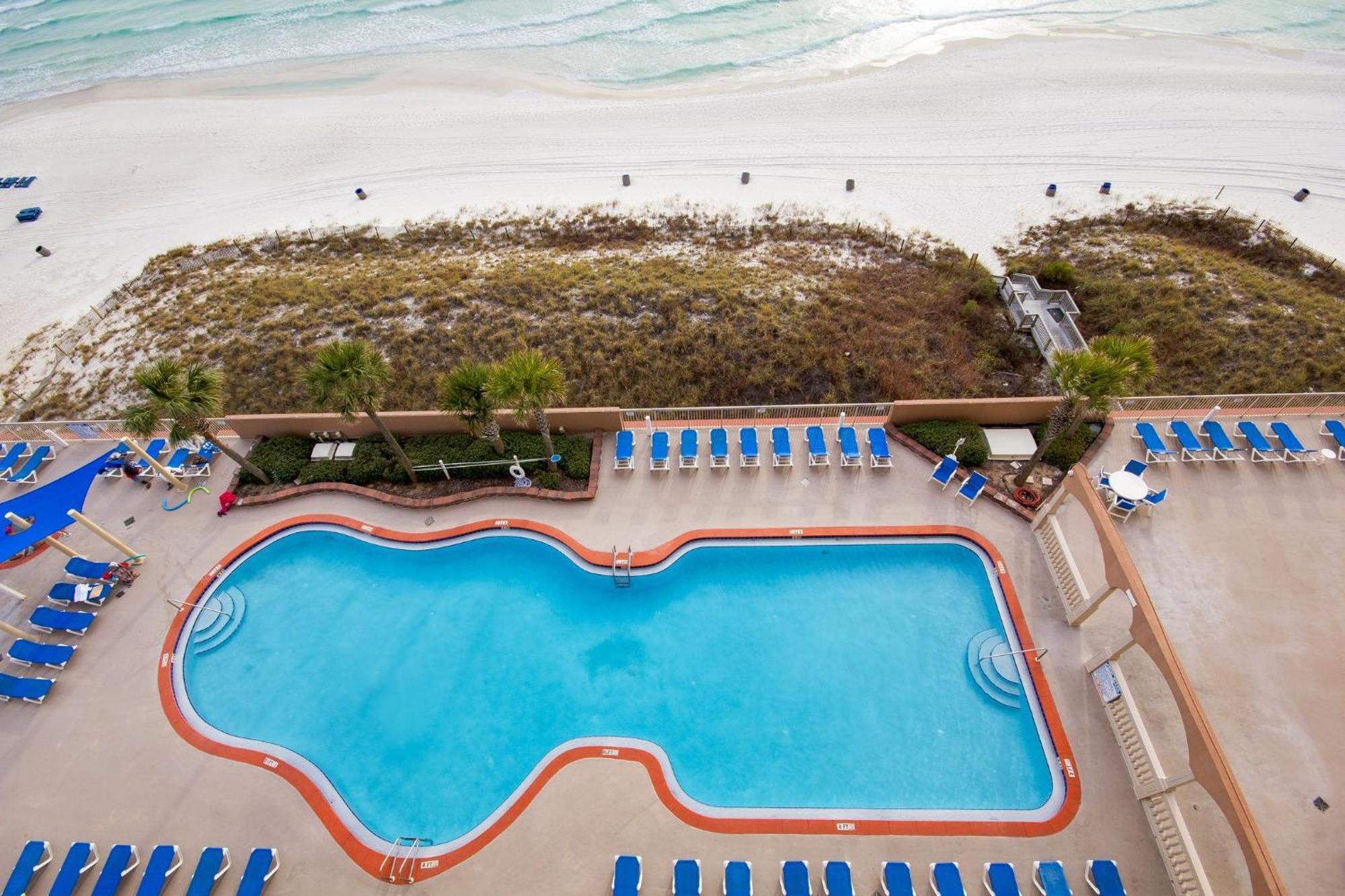 Gulf Front Master Br In Sunrise Beach With Amazing Views! Sleeps 7! Panama City Beach Ngoại thất bức ảnh