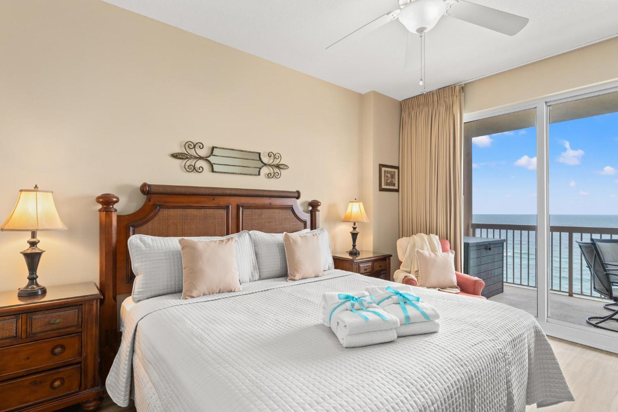 Gulf Front Master Br In Sunrise Beach With Amazing Views! Sleeps 7! Panama City Beach Ngoại thất bức ảnh