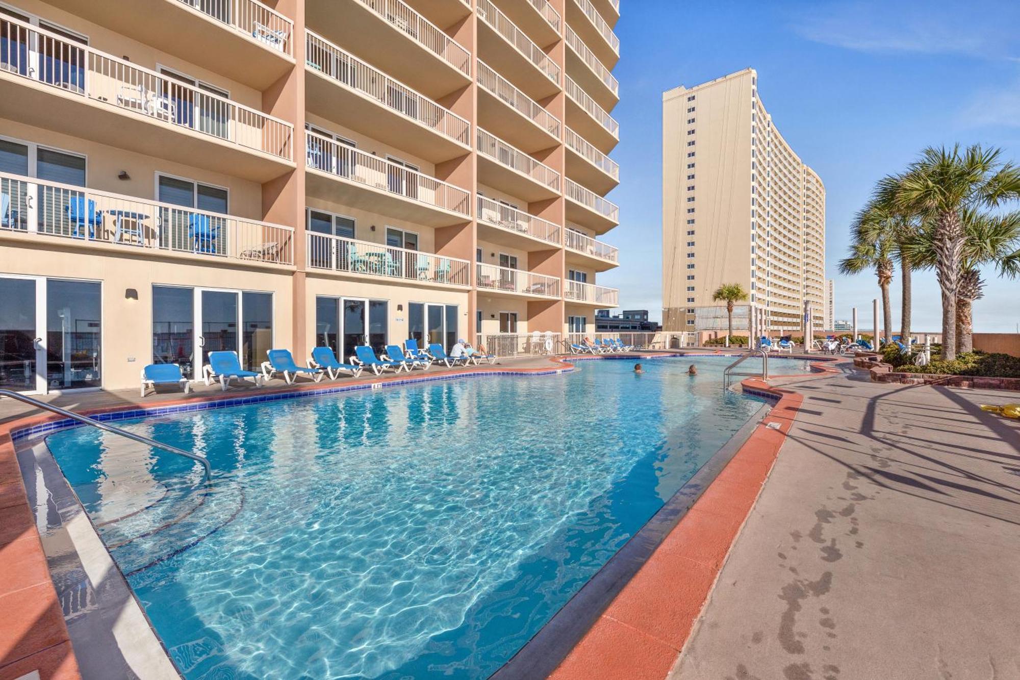Gulf Front Master Br In Sunrise Beach With Amazing Views! Sleeps 7! Panama City Beach Ngoại thất bức ảnh